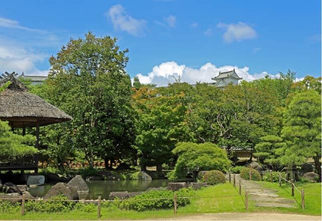 Himeji Castle Nishi-Oyashiki-Ato Garden KOKO-EN